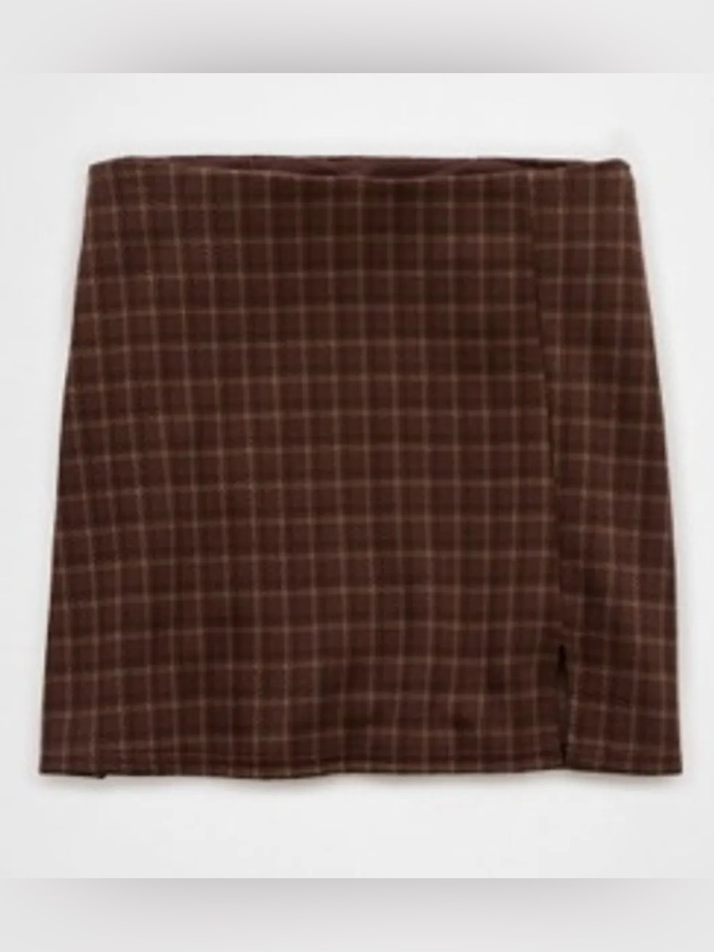 American Eagle It Knit Plaid Skort